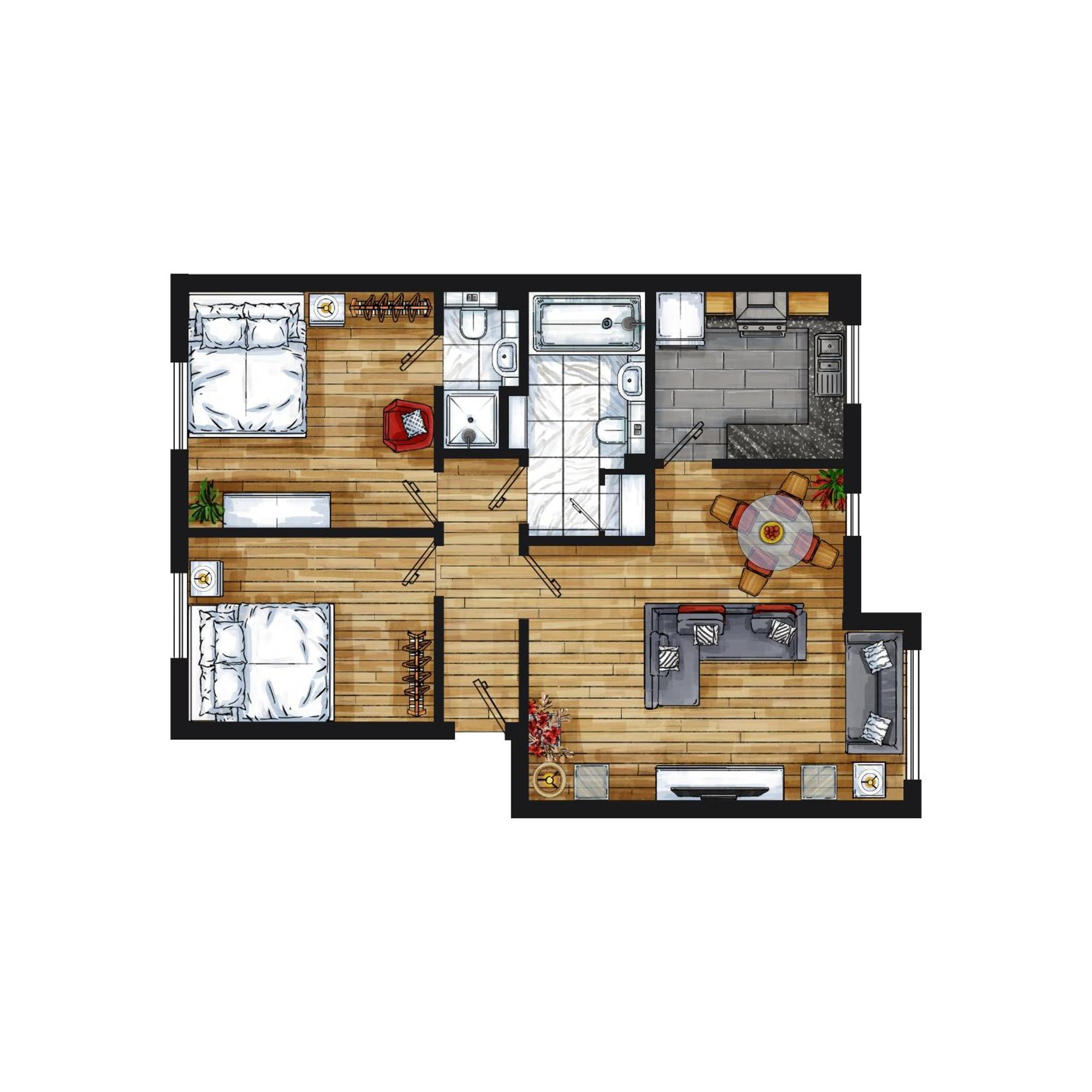 2 Bed Flat, Dedicated Workspace, Parking, 4Ktv Londra Exterior foto